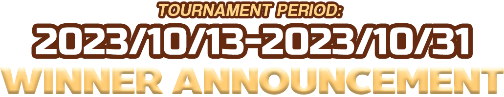Winner Announcement