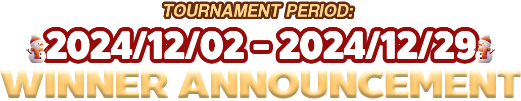 Winner Announcement